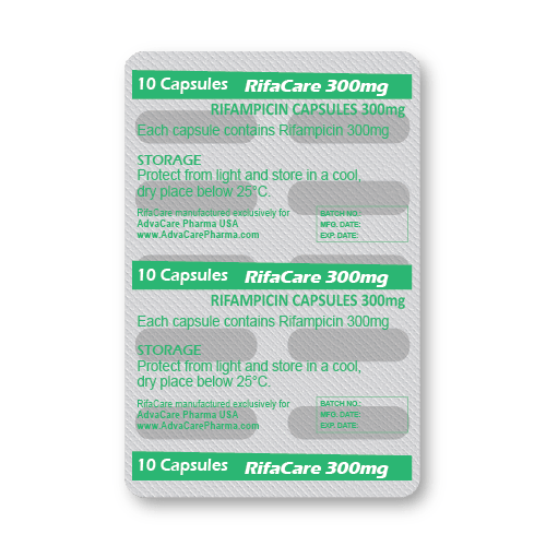Rifampicina Cápsulas (ampolla de 10 cápsulas)