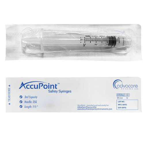 Syringes de Sécurité (1 pièce/blister pack)