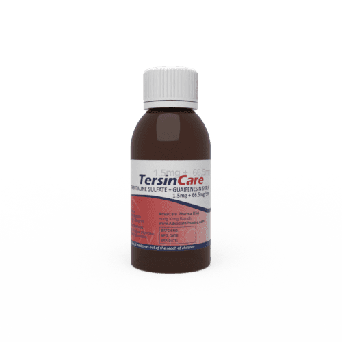 Sirop de Sulfate de Terbutaline + Guaïfénésine (1 flacon)