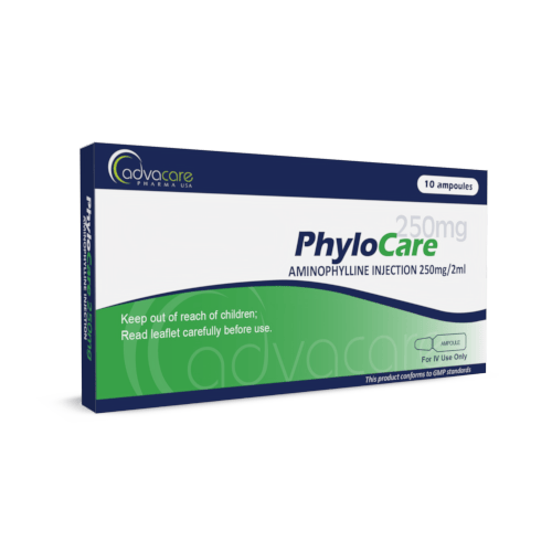 Injection d'Aminophylline (boîte de 10 ampoules)