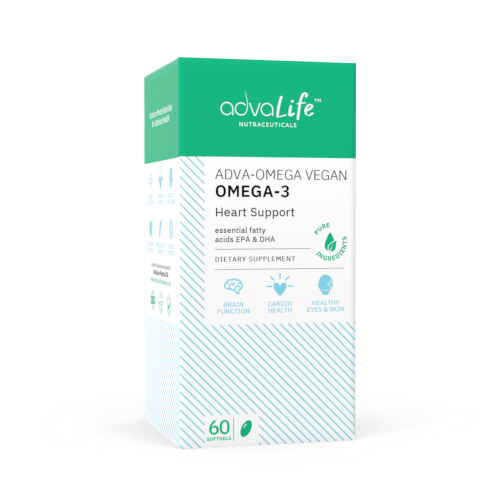 Omega-3 VEGANO Cápsulas (caja de botella)