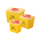 Biohazard Containers (3 pieces of various sizes)