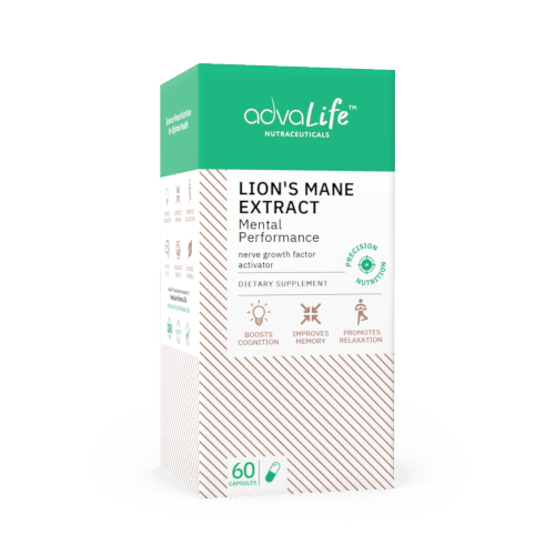 Lion's Mane Extract Capsules (box of bottle)