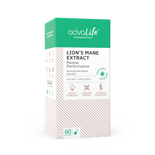 Capsules d'extrait de crinière de lion (boîte de bouteilles)
