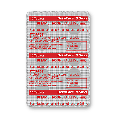 Betametasona Comprimidos (blister de 10 comprimidos)