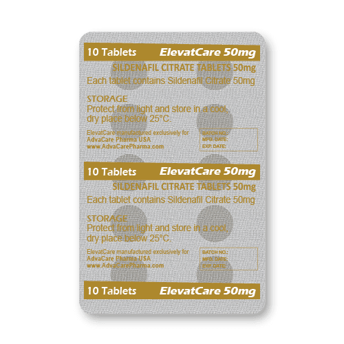 Comprimés de Citrate de Sildénafil (blister de 10 comprimés)