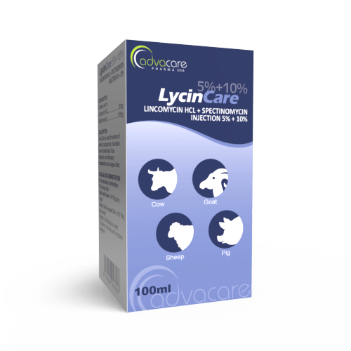 Lincomycin HCl + Spectinomycin Injection (box of 1 vial)
