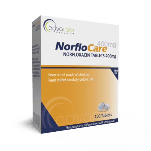 Comprimidos de Norfloxacina (caja de 10 comprimidos)