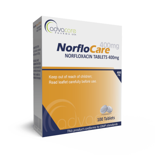 Comprimidos de Norfloxacina (caja de 10 comprimidos)