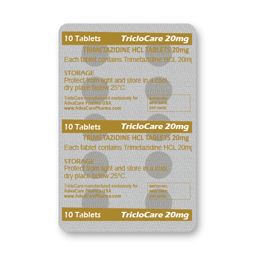 Trimetazidine HCl Tablets (blister of 10 tablets)