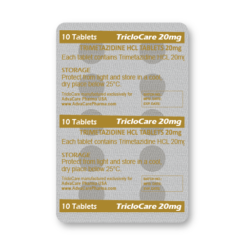 Trimetazidine HCl Tablets (blister of 10 tablets)