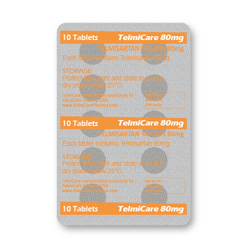 Telmisartan Tablets (blister of 10 tablets)