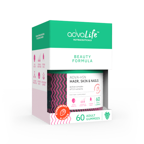 Hair, Skin & Nail Gummies (box of bottle)