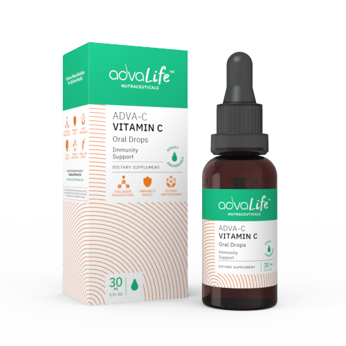 Gotas de vitamina C para adultos (1 caja y 1 botella)