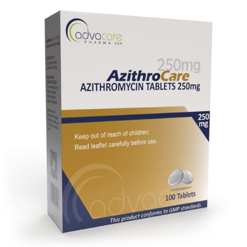 Azitromicina Comprimidos (caja de 100 comprimidos)