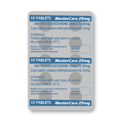 Methyltestosterone Tablets (blister of 10 tablets)