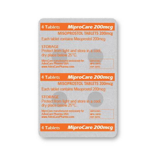Comprimés de Misoprostol (blister de 4 comprimés)