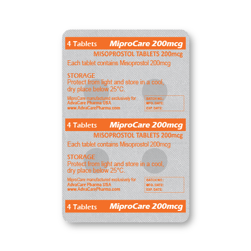 Misoprostol Tablets (blister of 4 tablets)