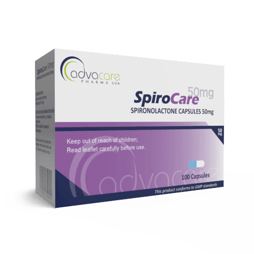 Capsules de Spironolactone (boîte de 100 capsules)