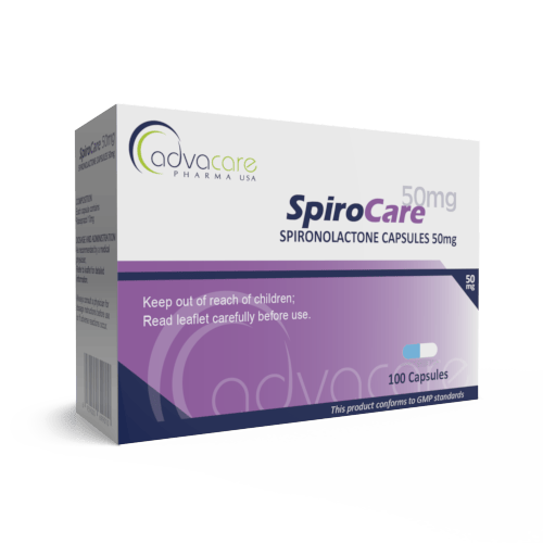 Spironolactone Capsules (boîte de 100 capsules)