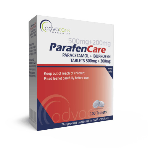 Paracetamol + Ibuprofen Tablets (box of 100 tablets)