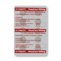 Comprimés de Pefloxacine (blister de 10 comprimés)