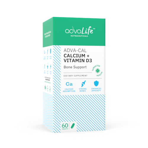 Calcium + Vitamine D3 Comprimés (boîte de bouteilles)
