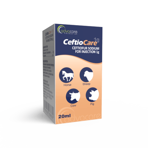 Ceftiofur Sódico para Inyección (caja de 1 vial)