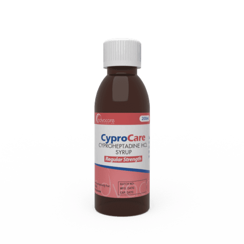 Cyproheptadine HCl Syrup (1 bottle)