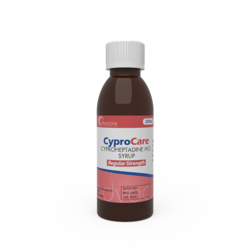 Cyproheptadine HCl Syrup (1 bottle)