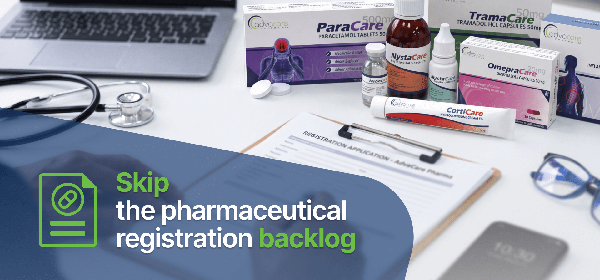 Evite retrasos en el registro con productos de AdvaCare