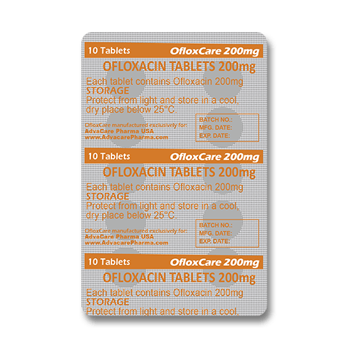 Ofloxacin Tablets (blister of 10 tablets)