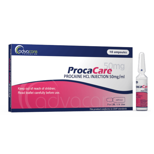 Injection de Procaïne HCl (1 boîte et 1 ampoule)