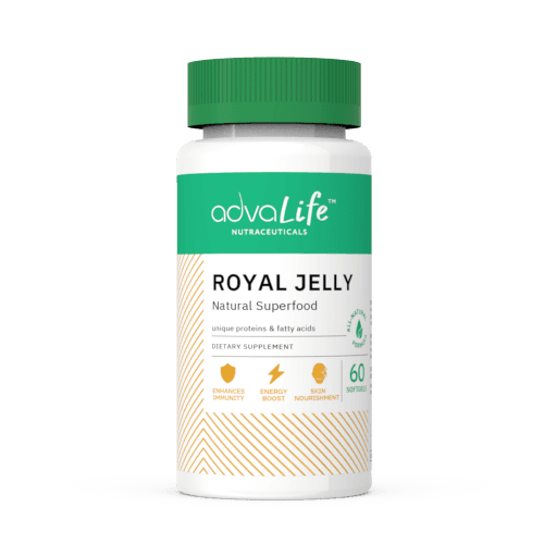 Royal Jelly Capsules (bottle of 60 softgels)