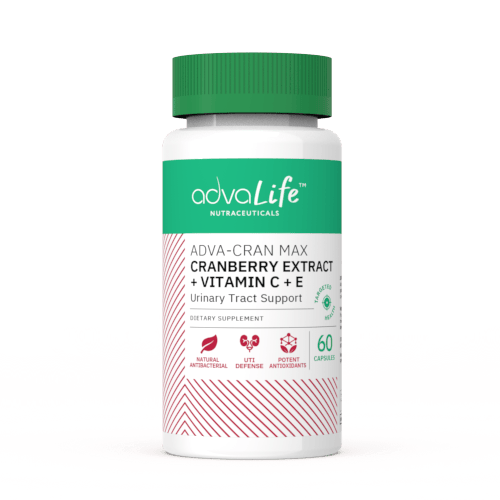 Canneberge + Vitamine C & E Capsules (flacon de 60 gélules)