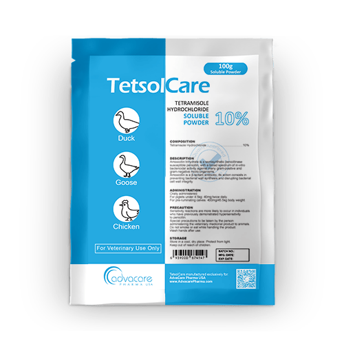 Tétramisole HCL Poudre Soluble (1 sac)