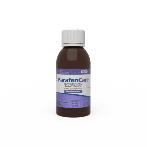 Ibuprofen + Paracetamol Suspension (1 bottle)