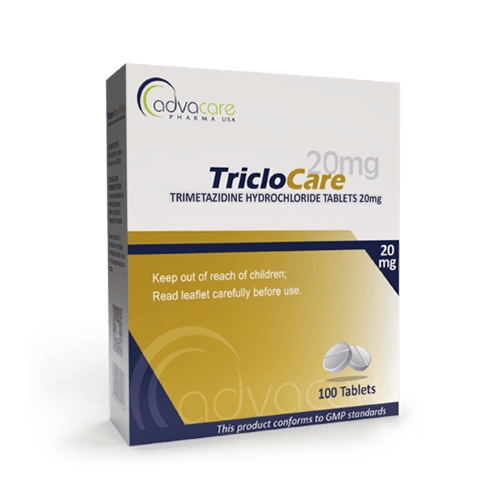 Trimetazidine HCL Tablets (box of 100 tablets)