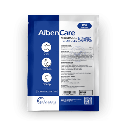 Gránulos de Albendazol (1 bolsa)