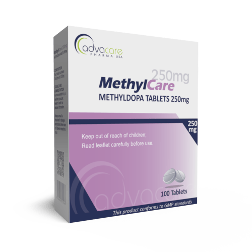 Methyldopa Tablets (box of 100 tablets)