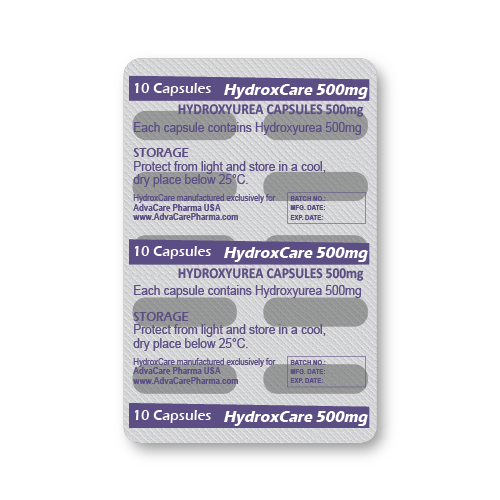 Hidroxiurea Cápsulas (ampolla de 10 cápsulas)