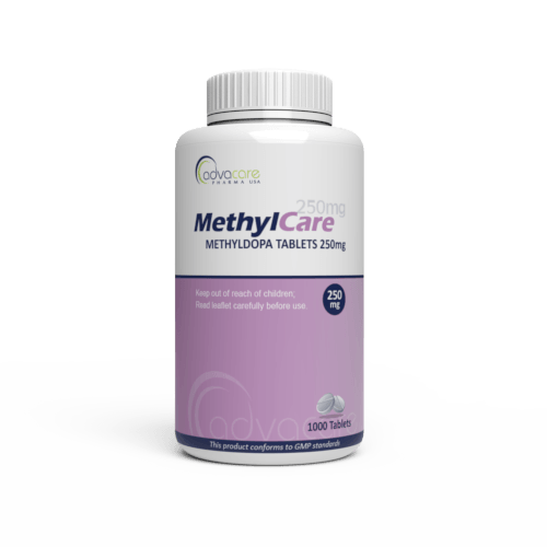 Comprimés de Méthyldopa (flacon de 1000 comprimés)