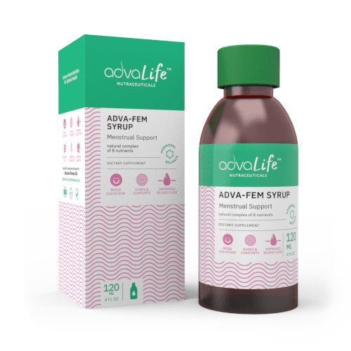 Jarabe Menstrual (1 caja y 1 frasco)