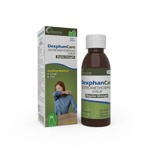 Dextromethorphan Syrup (1 box and 1 bottle)