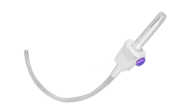 Set d'alimentation entérale connecteur d'aiguille