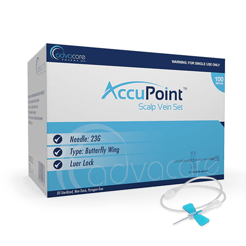 Scalp Vein Sets (100 pieces/box)