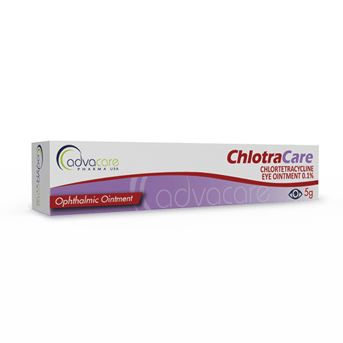 Clortetraciclina Pomada para Ojos (caja de 1 tubo)