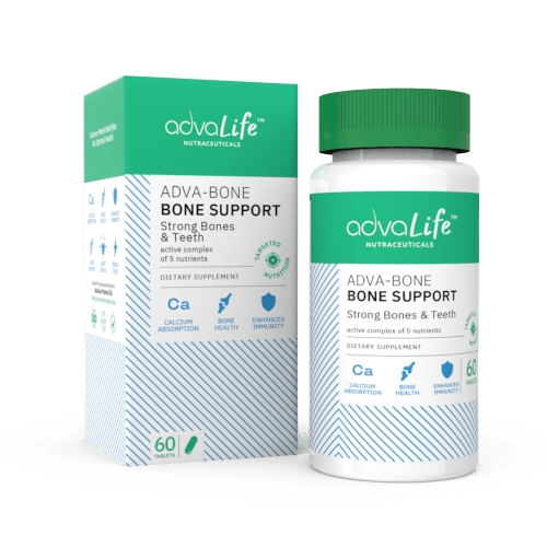 Bone Support Tablets (1 box and 1 bottle)