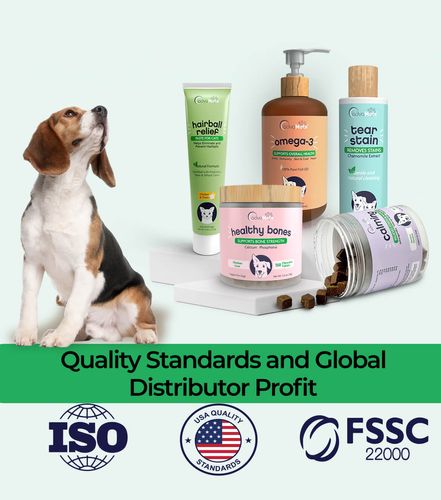 Gama de productos de suplementos para mascotas de AdvaMate respaldada por la ciencia con certificación GMP