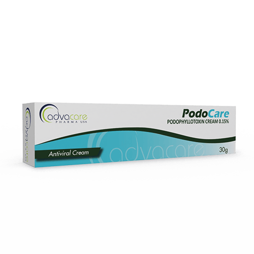 Podophyllotoxine Crème (boîte de 1 tube)